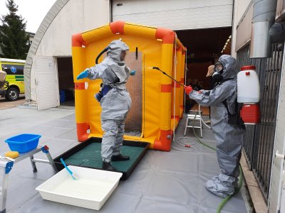 BIOHAZARD TÝM ZZS JČK SE ŠKOLIL V SÚJCHBO, V.V.I.